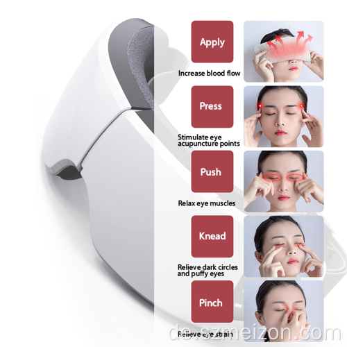 Digitale vibrierende Augenmassage für Glaukom